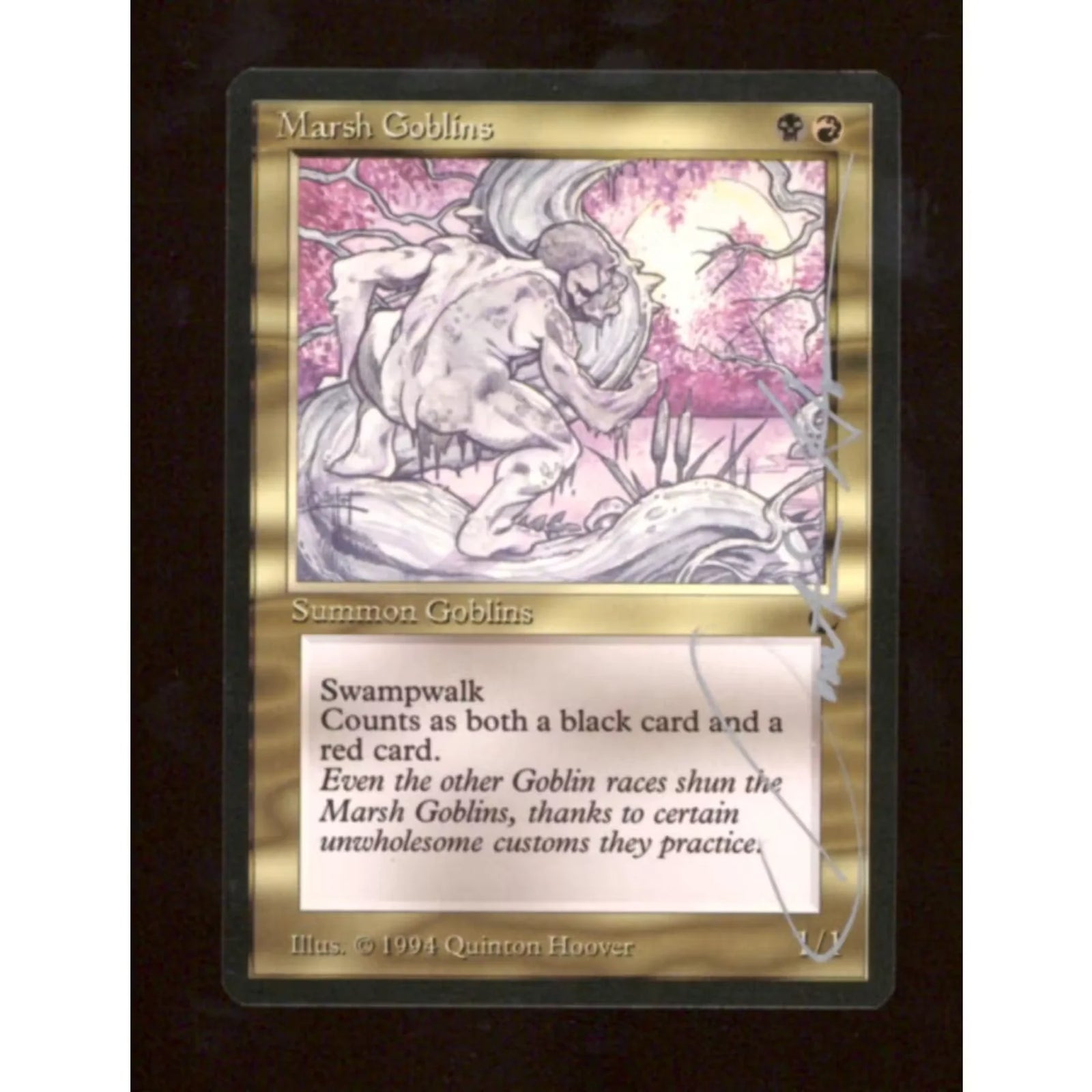 Marsh Goblins Signed by Quinton Hoover | The Dark Set