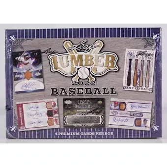 2022 Leaf Lumber Baseball Hobby Box