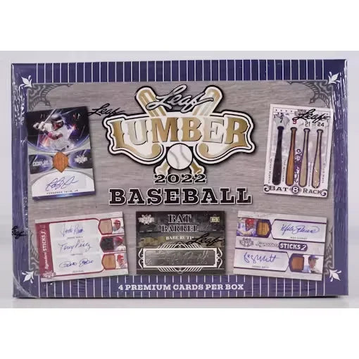 2022 Leaf Lumber Baseball Hobby Box