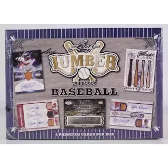 2022 Leaf Lumber Baseball Hobby Box
