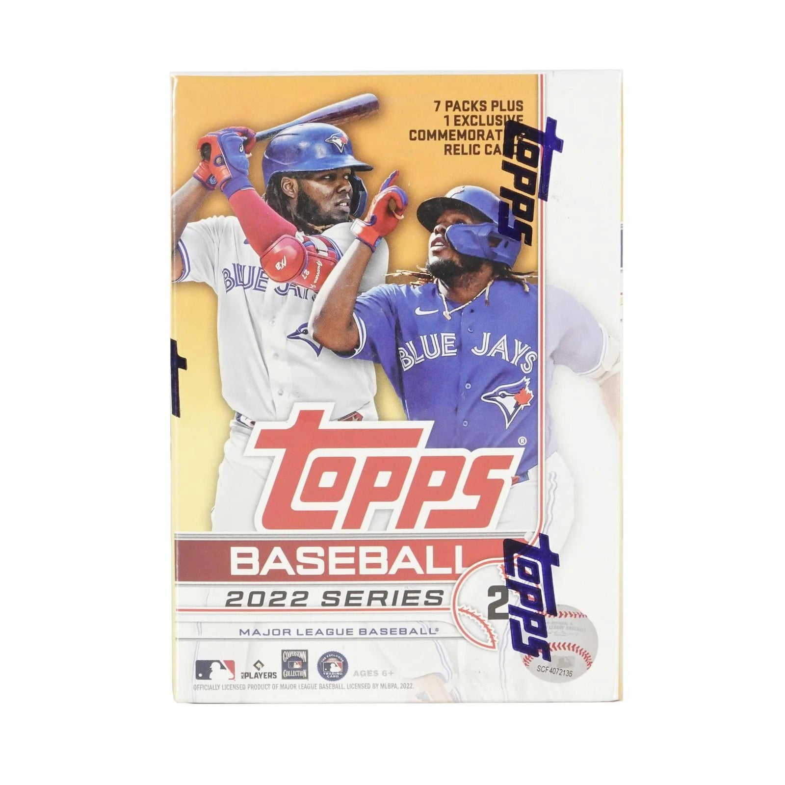 DRAFT - Just In 2022 Topps Series 2 Baseball 7-Pack Blaster Box (Commemorative Relic Card!)