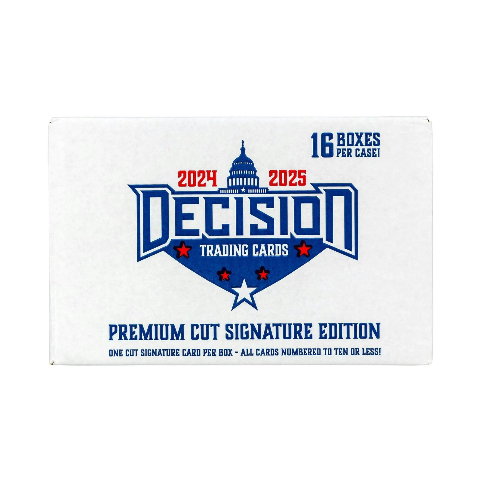 DRAFT - 2025 Decision Cut Signature Hobby 16-Box Case | Leaf