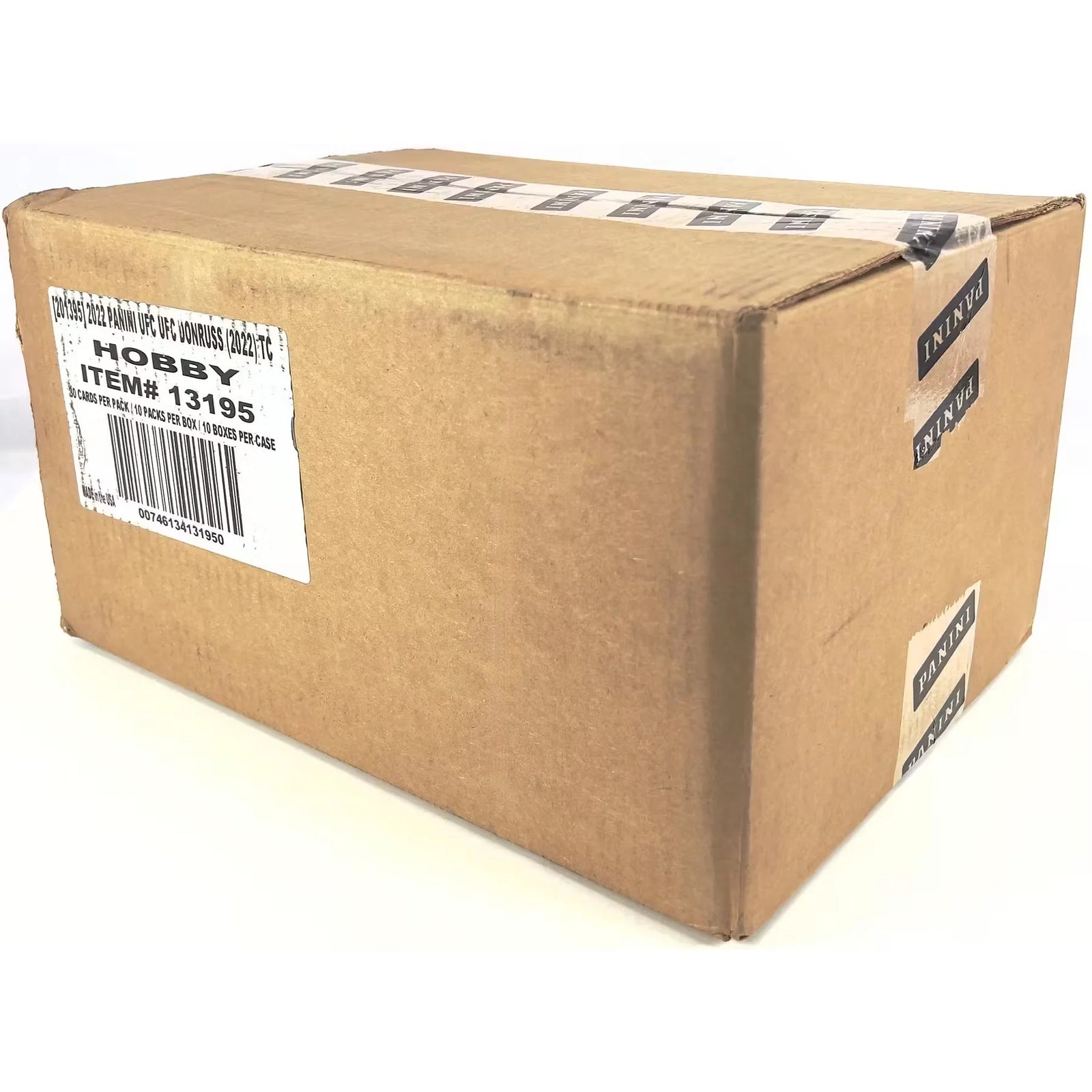2022 Panini Donruss UFC Hobby 10-Box Case (Ships Sealed Only)