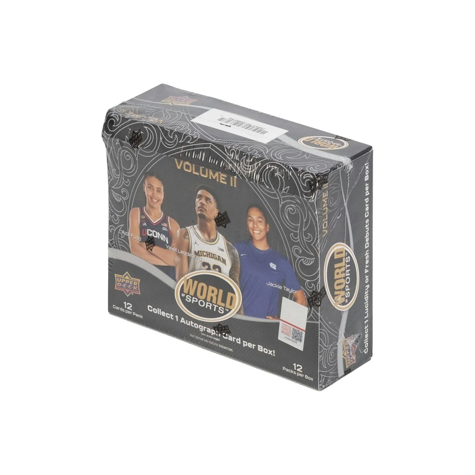 DRAFT - New 2025 Upper Deck World of Sports Volume 2 Multisport Hobby 12-Box Case