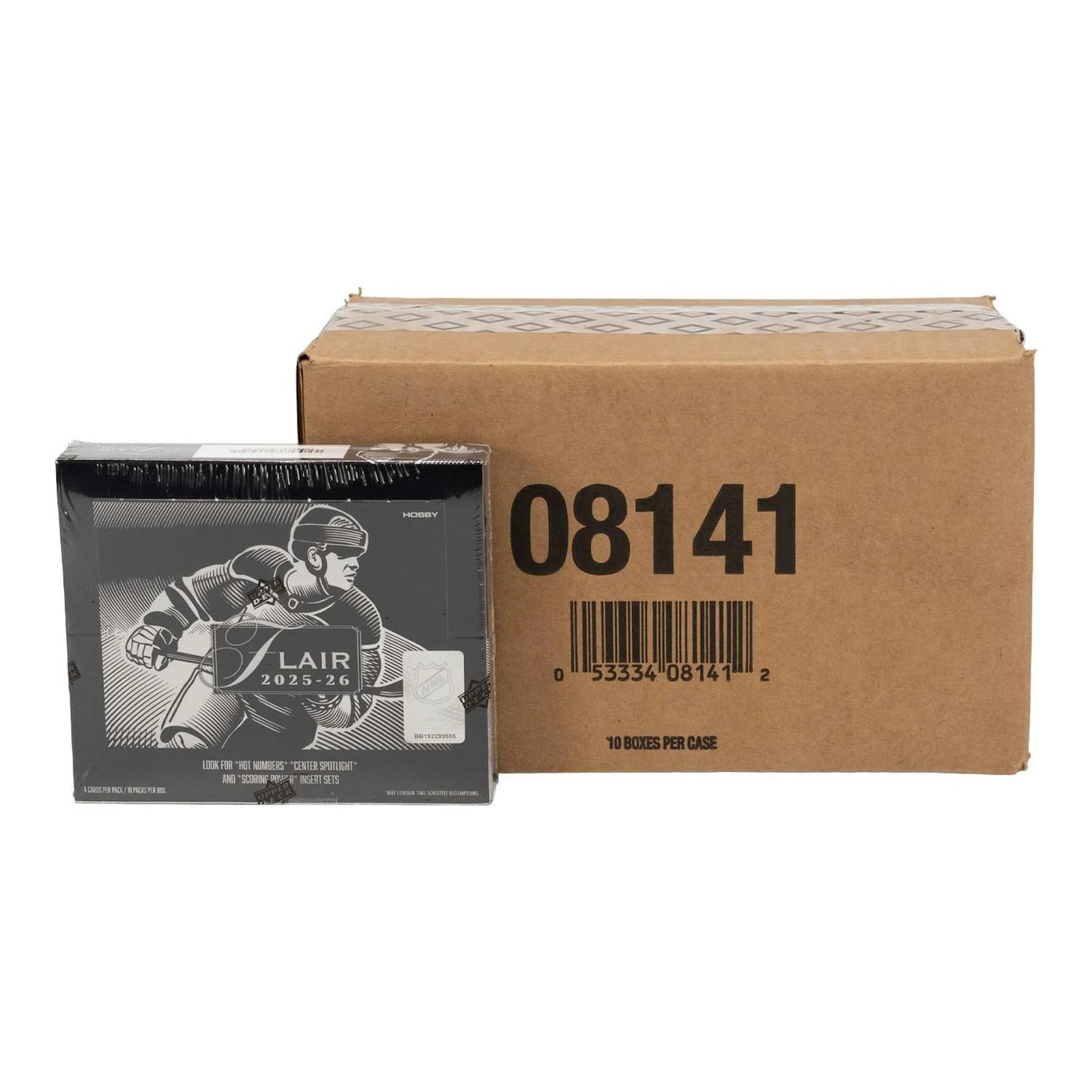 DRAFT - New 2025/26 Upper Deck Flair Hockey Hobby 10-Box Case