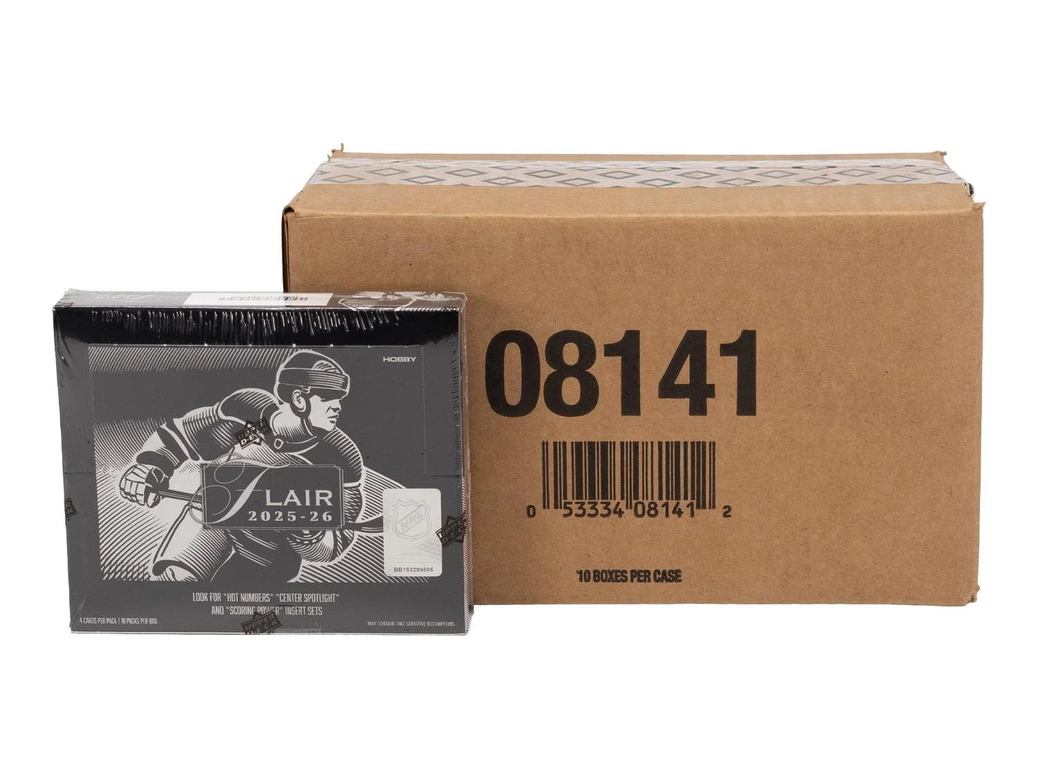 DRAFT - New 2025/26 Upper Deck Flair Hockey Hobby 10-Box Case