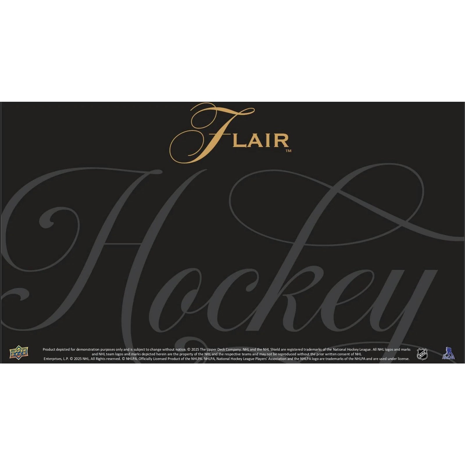 DRAFT - New 2025/26 Upper Deck Flair Hockey Hobby 10-Box Case
