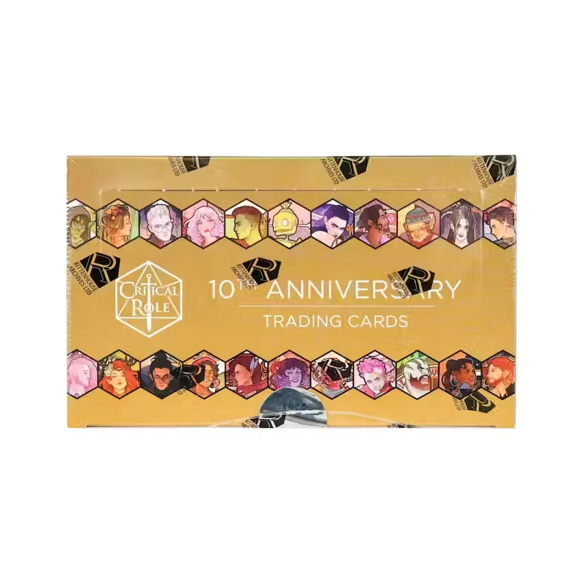 Critical Role 10th Anniversary Hobby Box 2025 Rittenhouse (Ships Sealed Only)