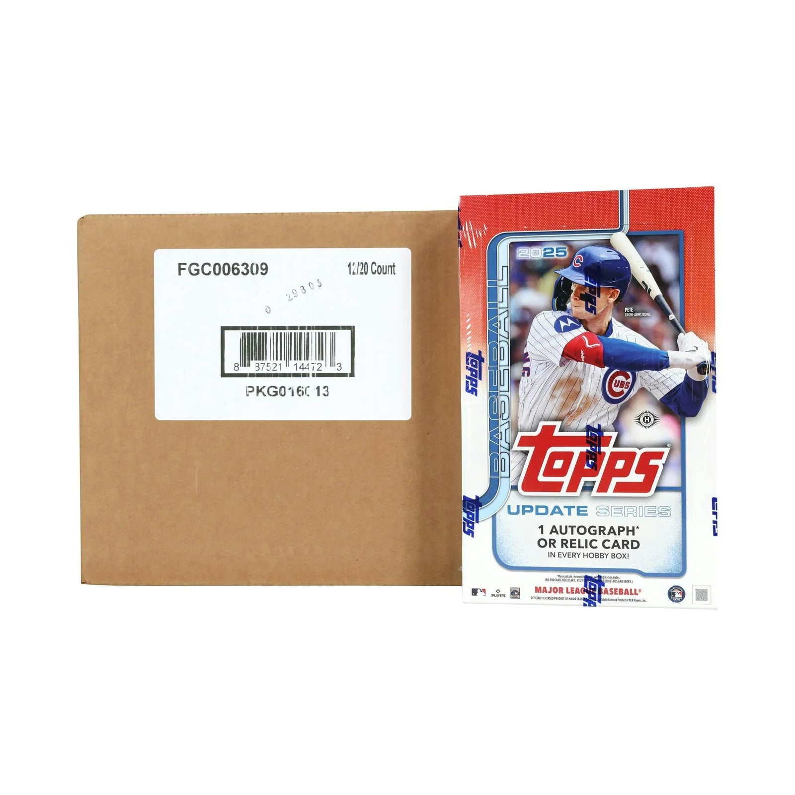 DRAFT - New 2025 Topps Update Series Baseball Hobby 12-Box Case