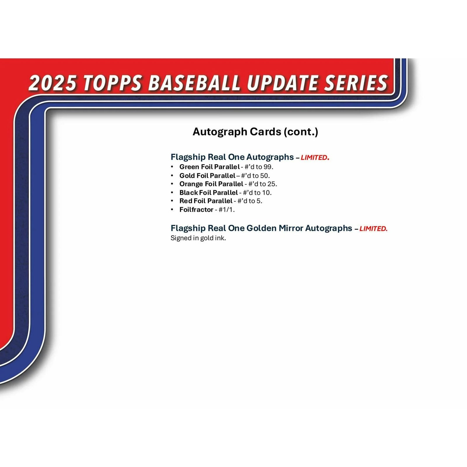 DRAFT - Just In 2025 Topps Update Series Baseball Hanger 64-Box Case