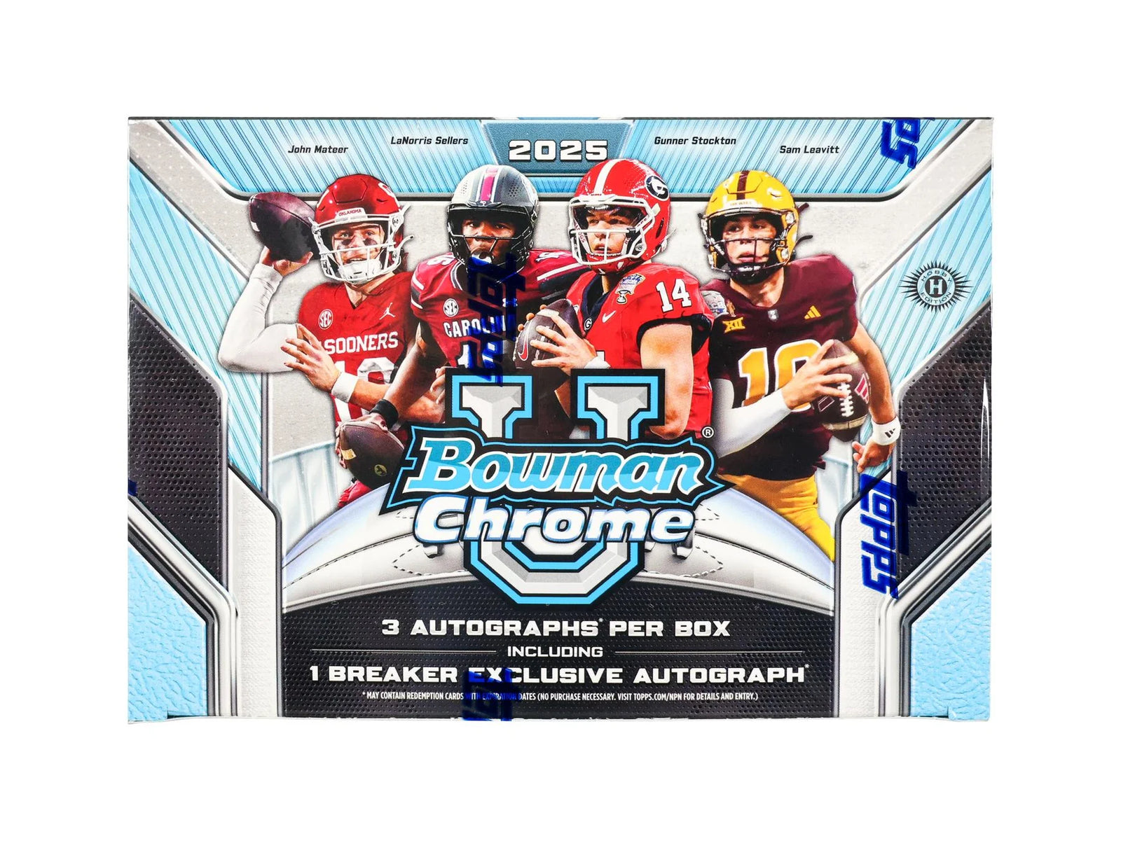 DRAFT - 2025 Bowman University Chrome Football Delight Box