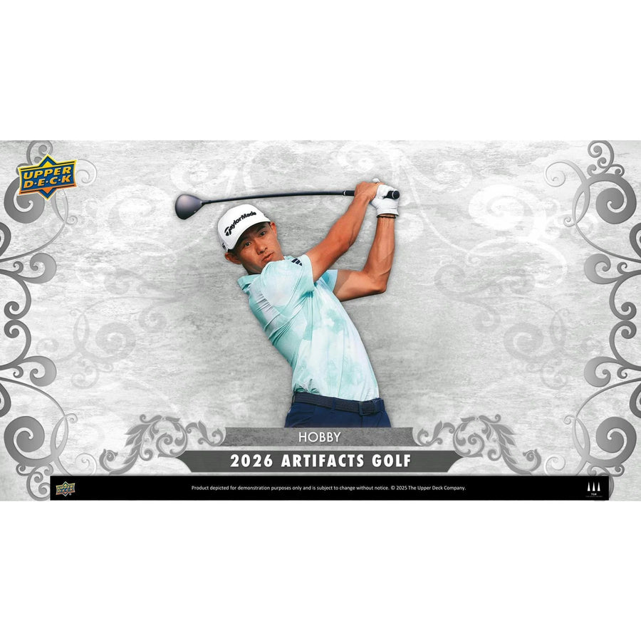 DRAFT - Presell 2026 Upper Deck Artifacts Golf Hobby Box (Presell) Releases Jun. 24th, 2026