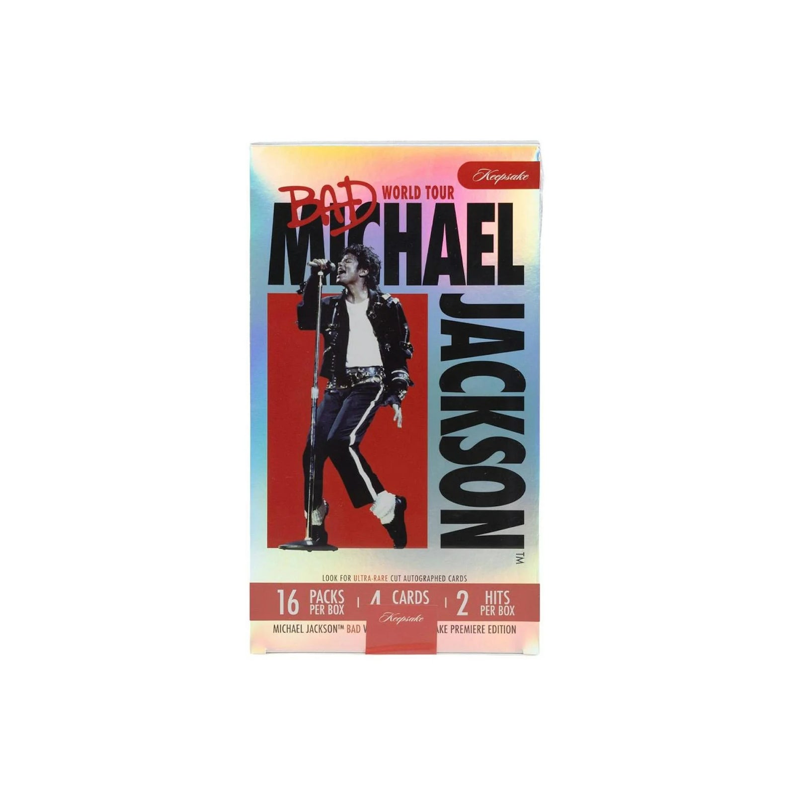 DRAFT - Michael Jackson Bad World Tour Keepsake Premiere Edition Hobby Box | 2025