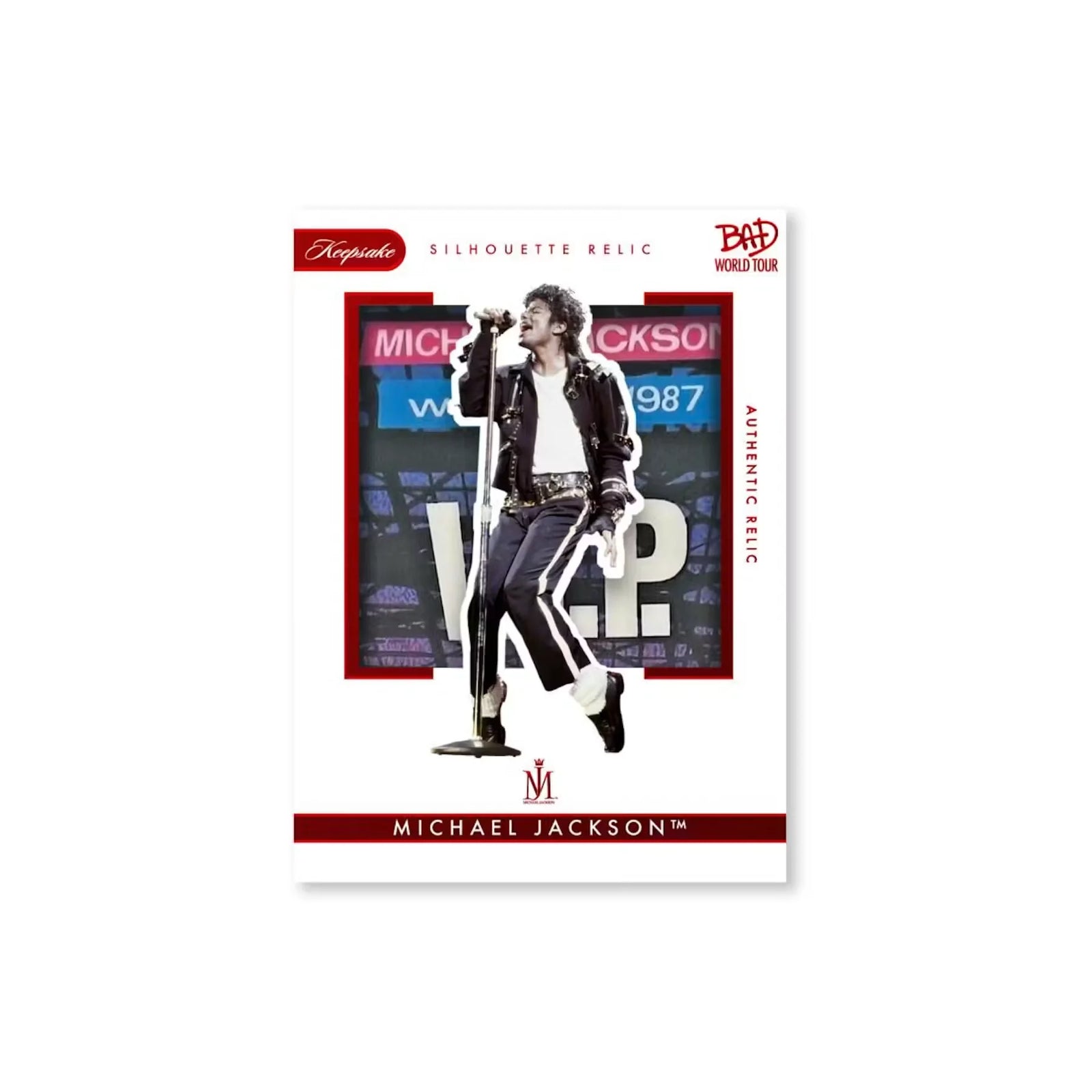 2025 Michael Jackson Bad World Tour Keepsake Premiere Edition Hobby Box