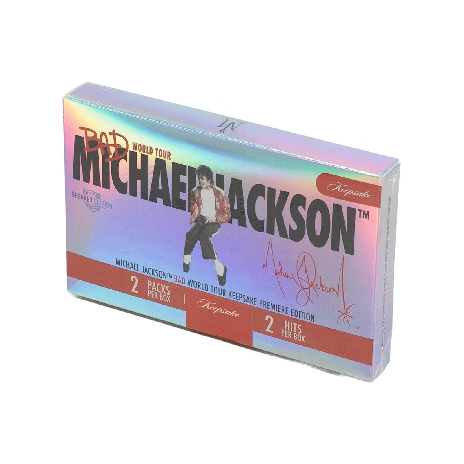 DRAFT - Michael Jackson Bad World Tour Keepsake Premiere Edition Breaker 10-Box Case
