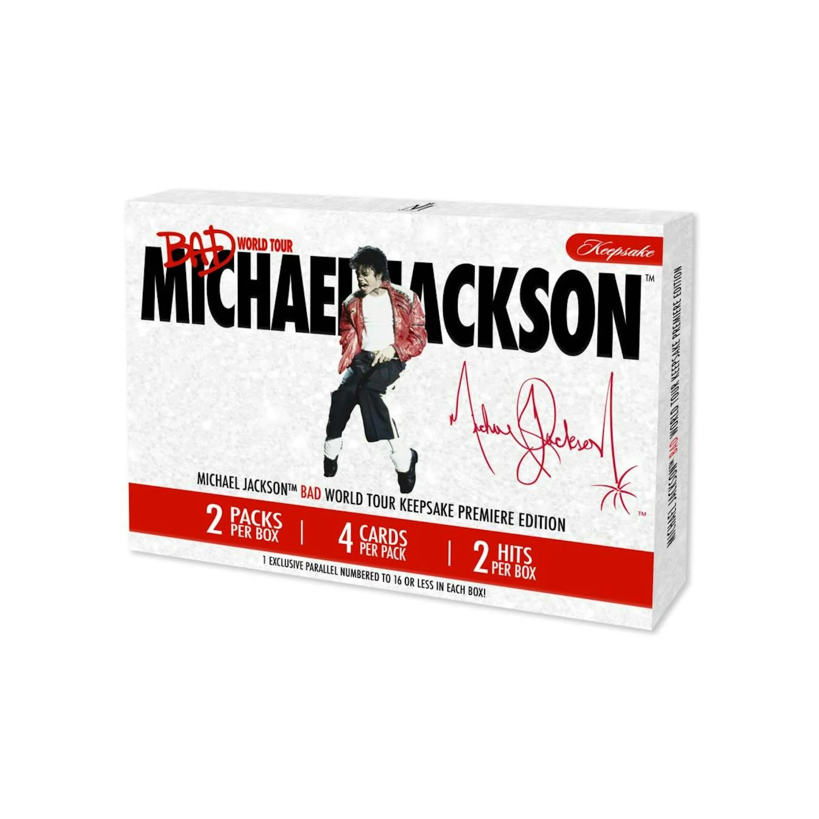 DRAFT - Michael Jackson Bad World Tour Keepsake Premiere Edition Breaker 10-Box Case