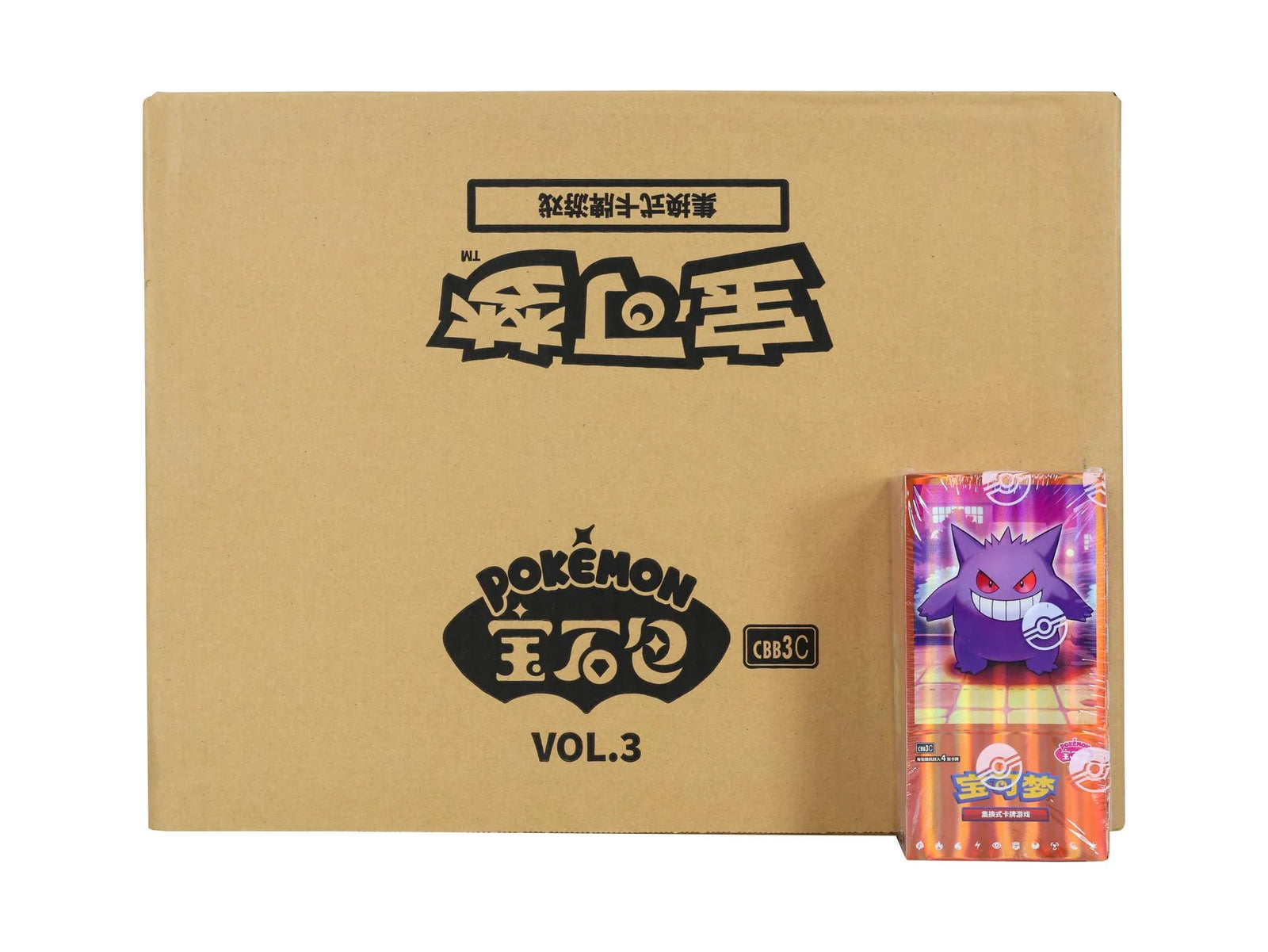 DRAFT - Pokemon Gem Pack Volume 3 Booster 20-Box Case | Chinese | dacardworld:BVAM0MBM0X