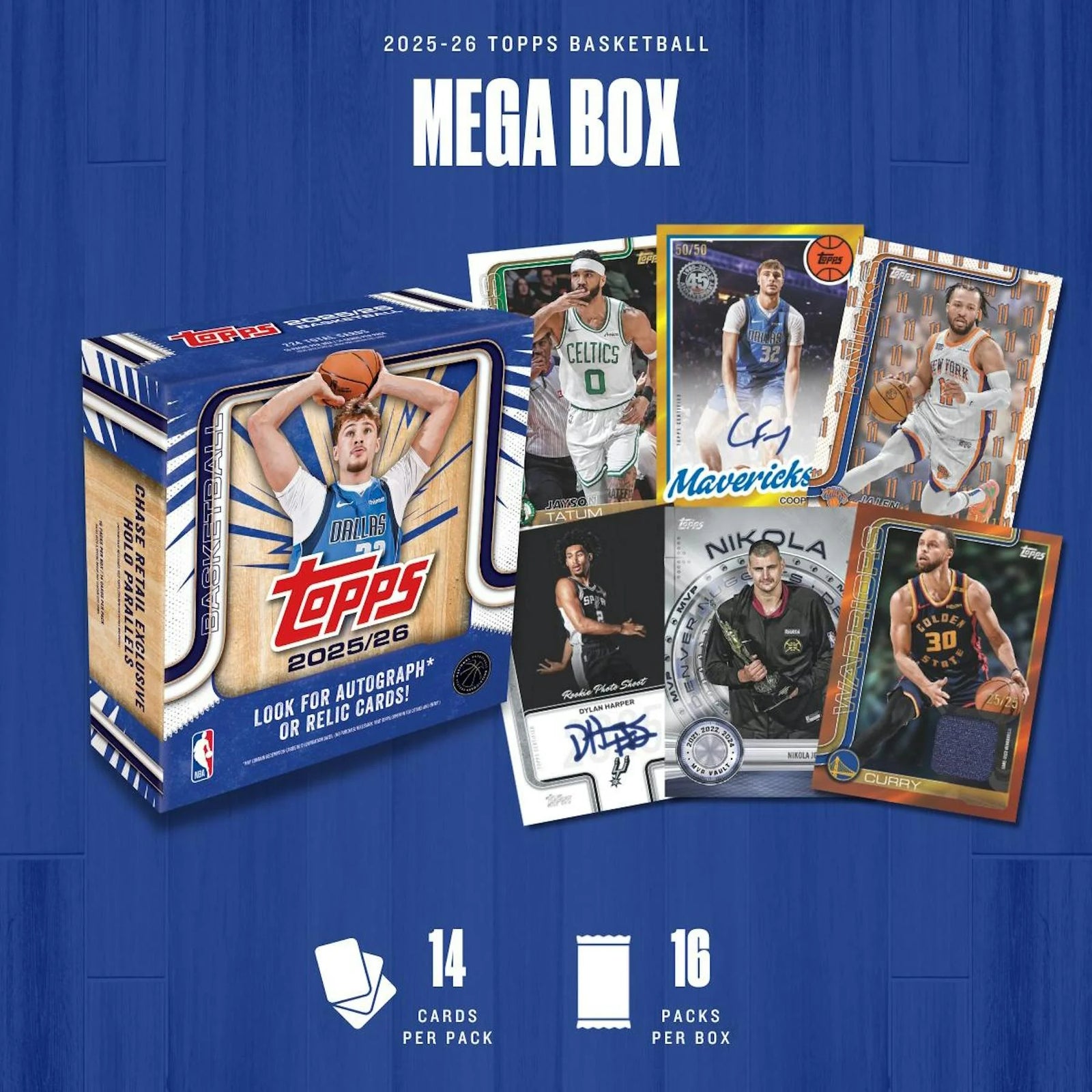 DRAFT - 2025/26 Topps Basketball Mega Box