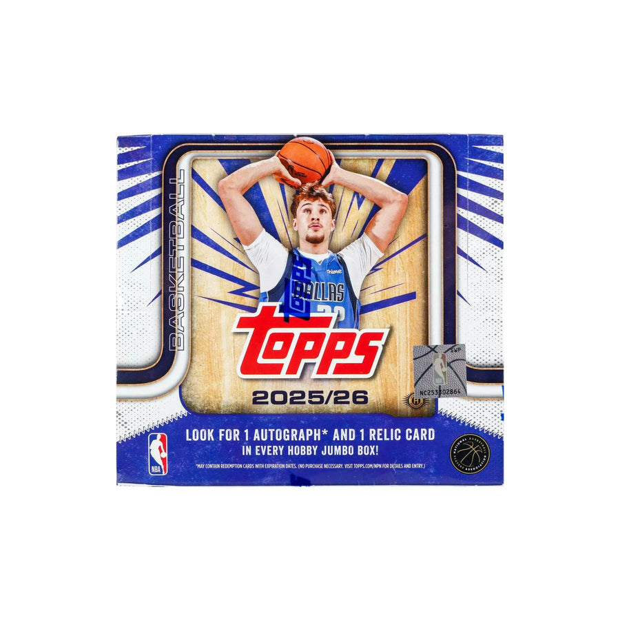 DRAFT - 2025/26 Topps Basketball Hobby Jumbo Box $679.95 $649.95 Add to Cart