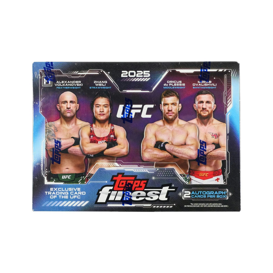 DRAFT - 2025 Topps UFC Finest Hobby Box | dacardworld:BVAO0JP1WI