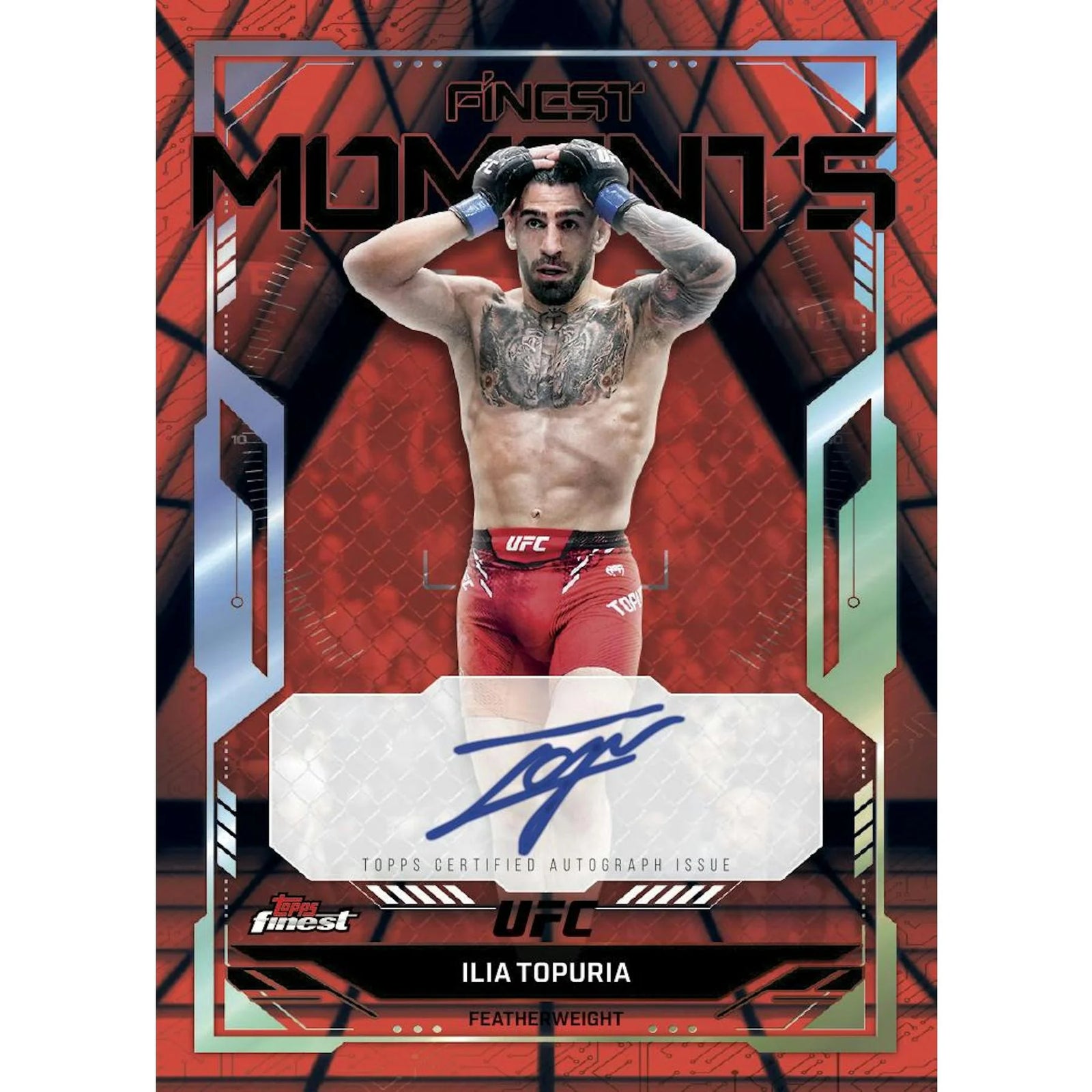 DRAFT - 2025 Topps UFC Finest Hobby 8-Box Case | BVAO0KI2CJ