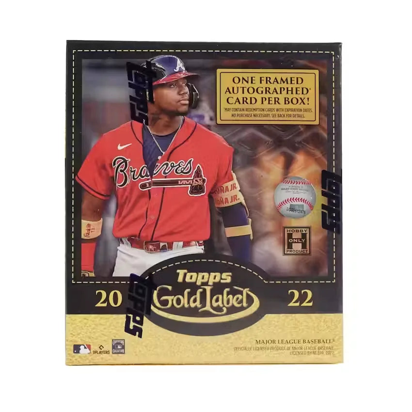 2022 Topps Gold Label Baseball Hobby Box (Ships Sealed Only)