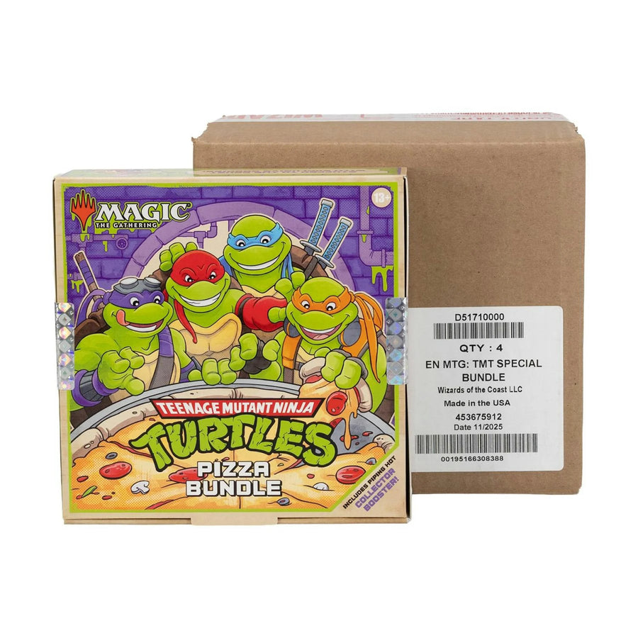 DRAFT - Magic the Gathering TMNT Pizza Bundle | 4-Box Sealed Case