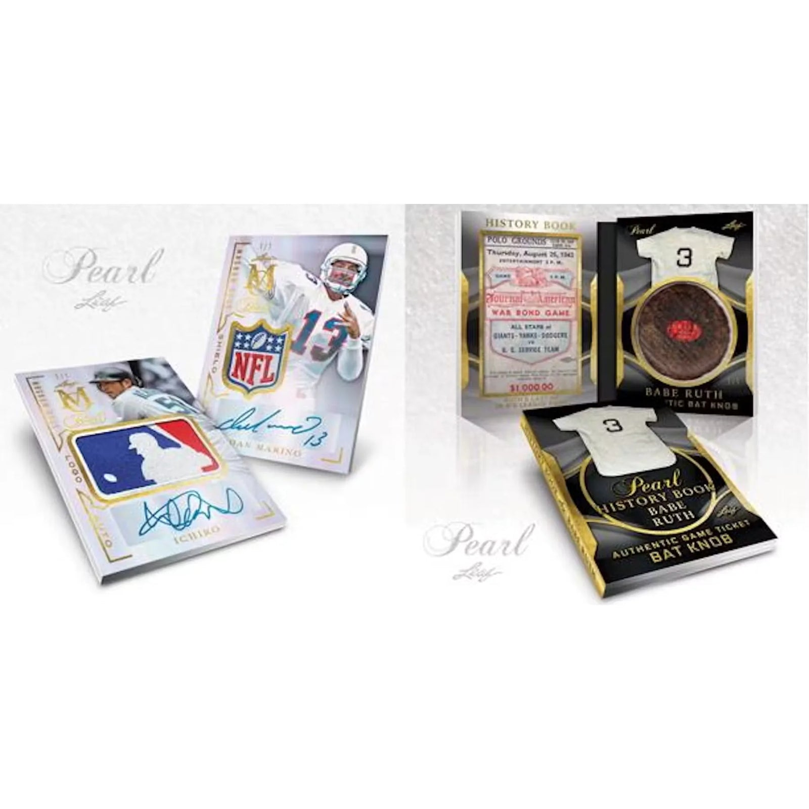 2021-22 Leaf Pearl Multi-Sport Hobby 2-Box Case | Autographs & Relics (Ships Sealed Only)
