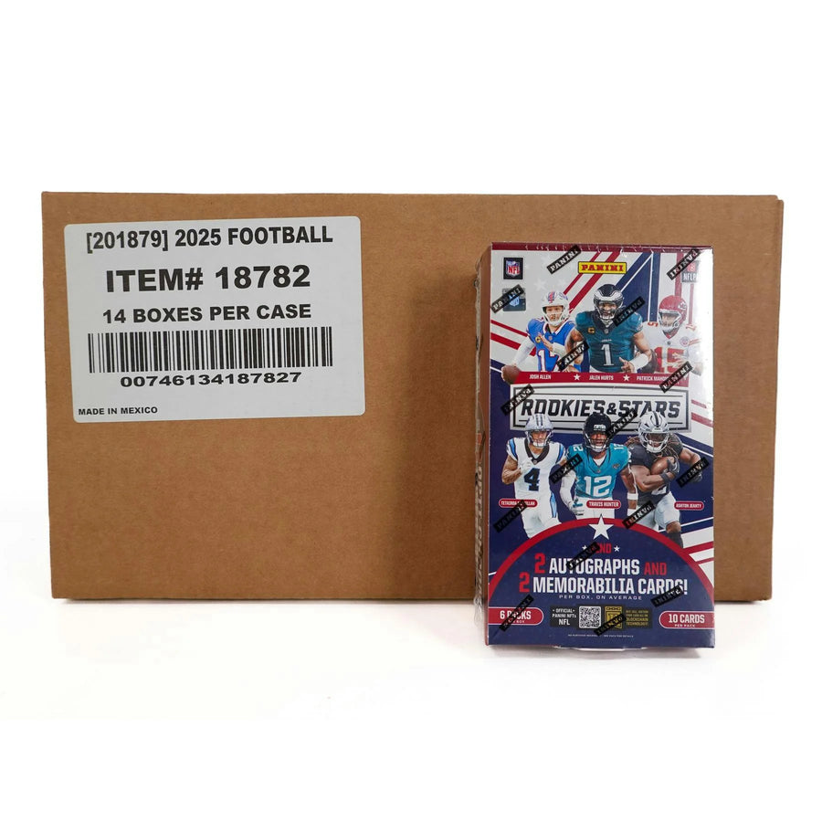 DRAFT - 2025 Panini Rookies & Stars Football Hobby 14-Box Case