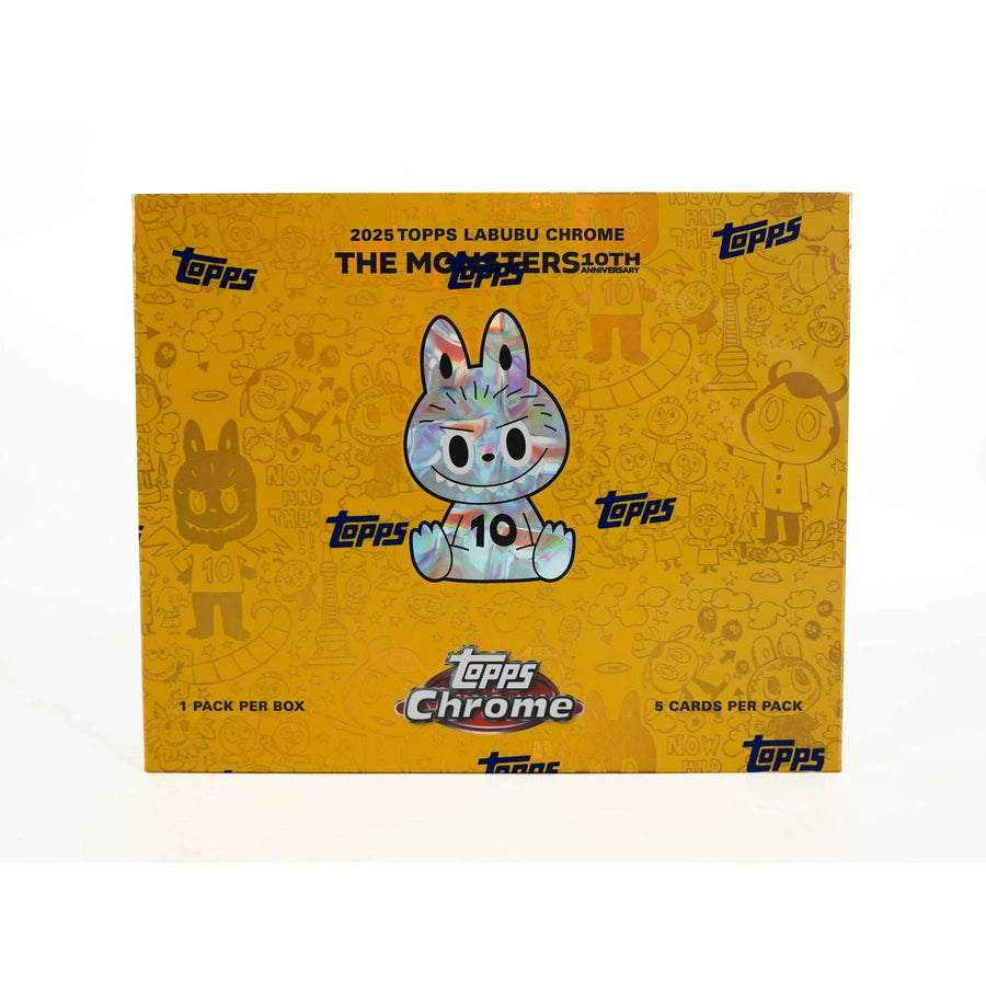 DRAFT - 2025 Topps Labubu Chrome Box | Entertainment Collectibles