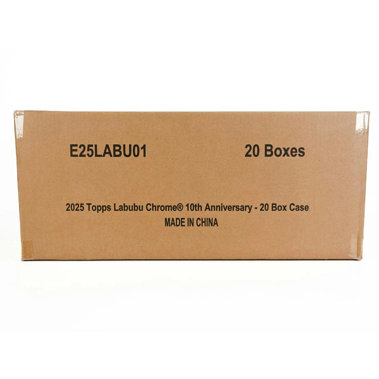 DRAFT - 2025 Topps Labuubi Chrome 20-Box Case | Modern Release