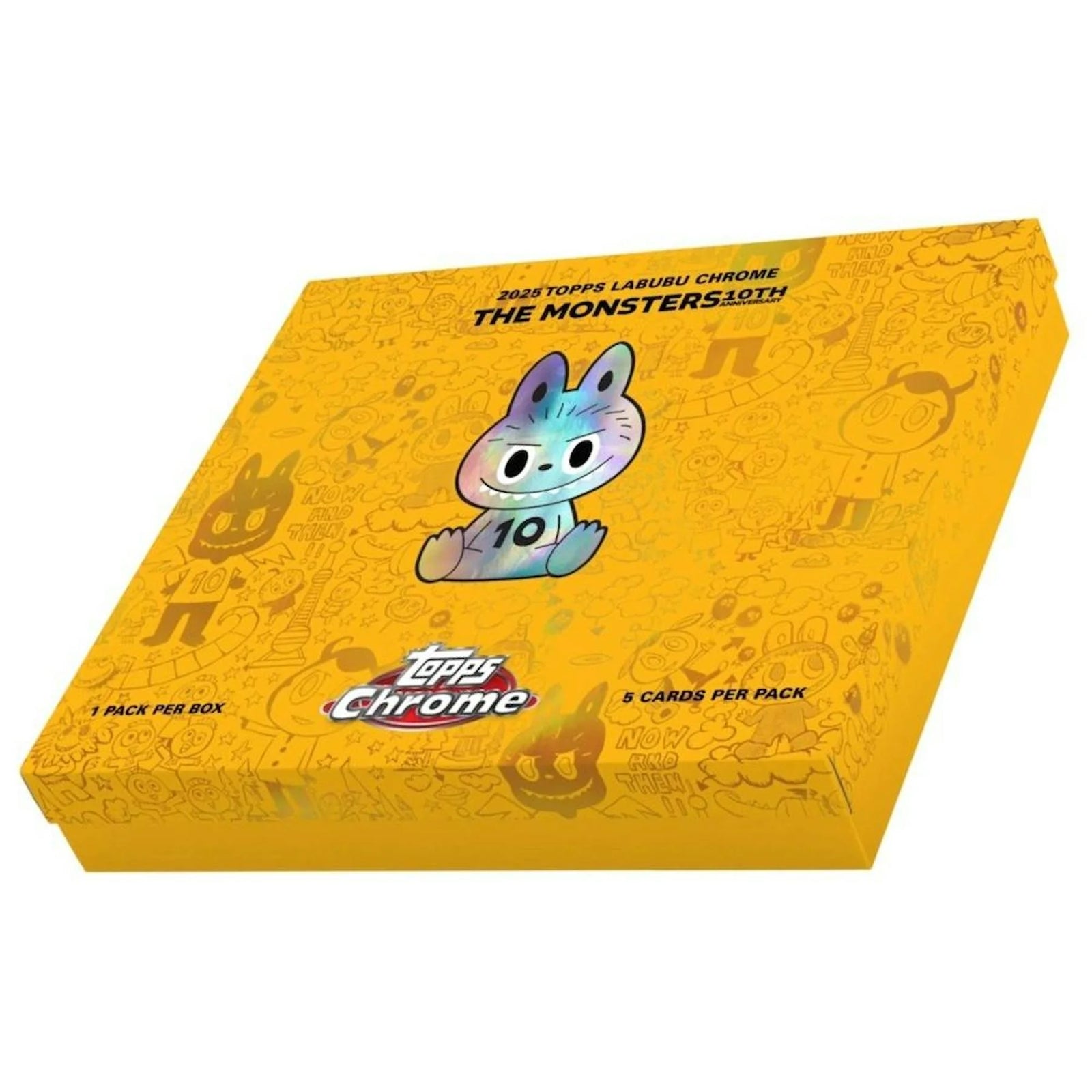 DRAFT - 2025 Topps Labuubi Chrome 20-Box Case | Modern Release