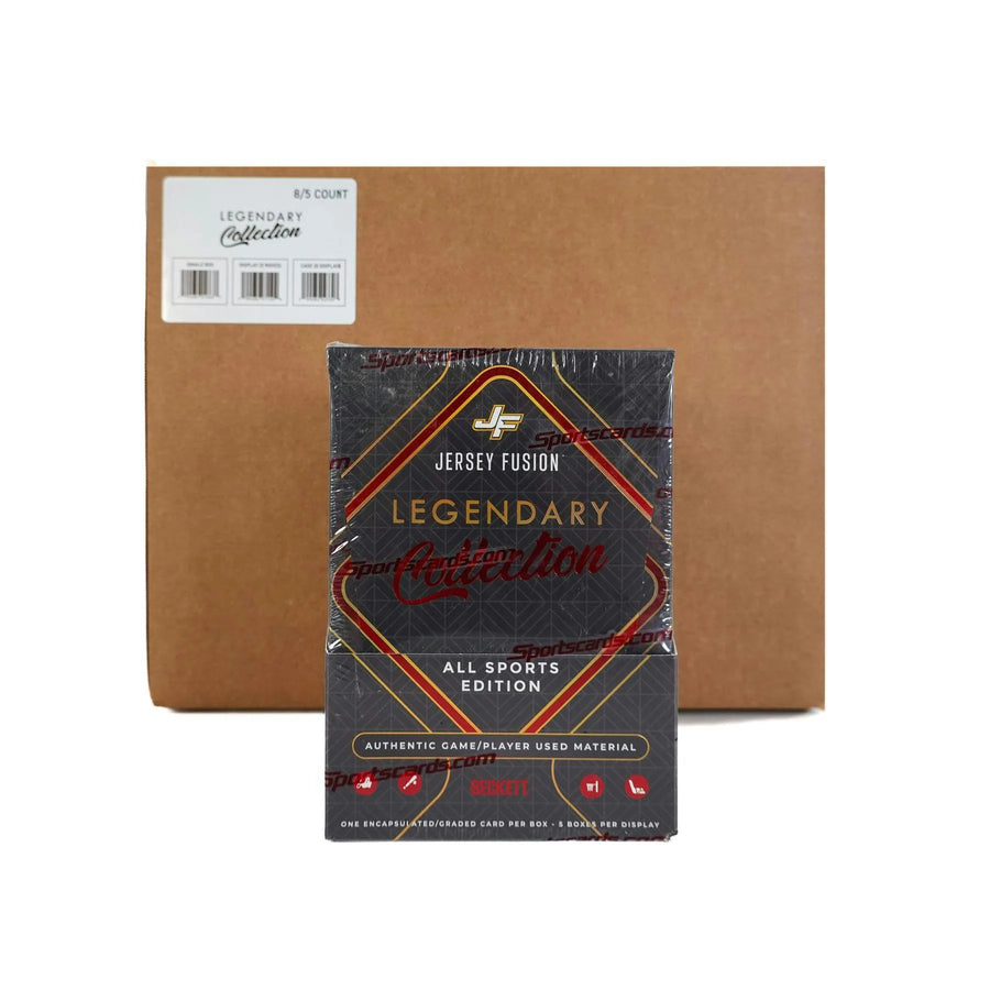 DRAFT - Just In 2025 Jersey Fusion Legendary Collection Hobby 8-Box Case