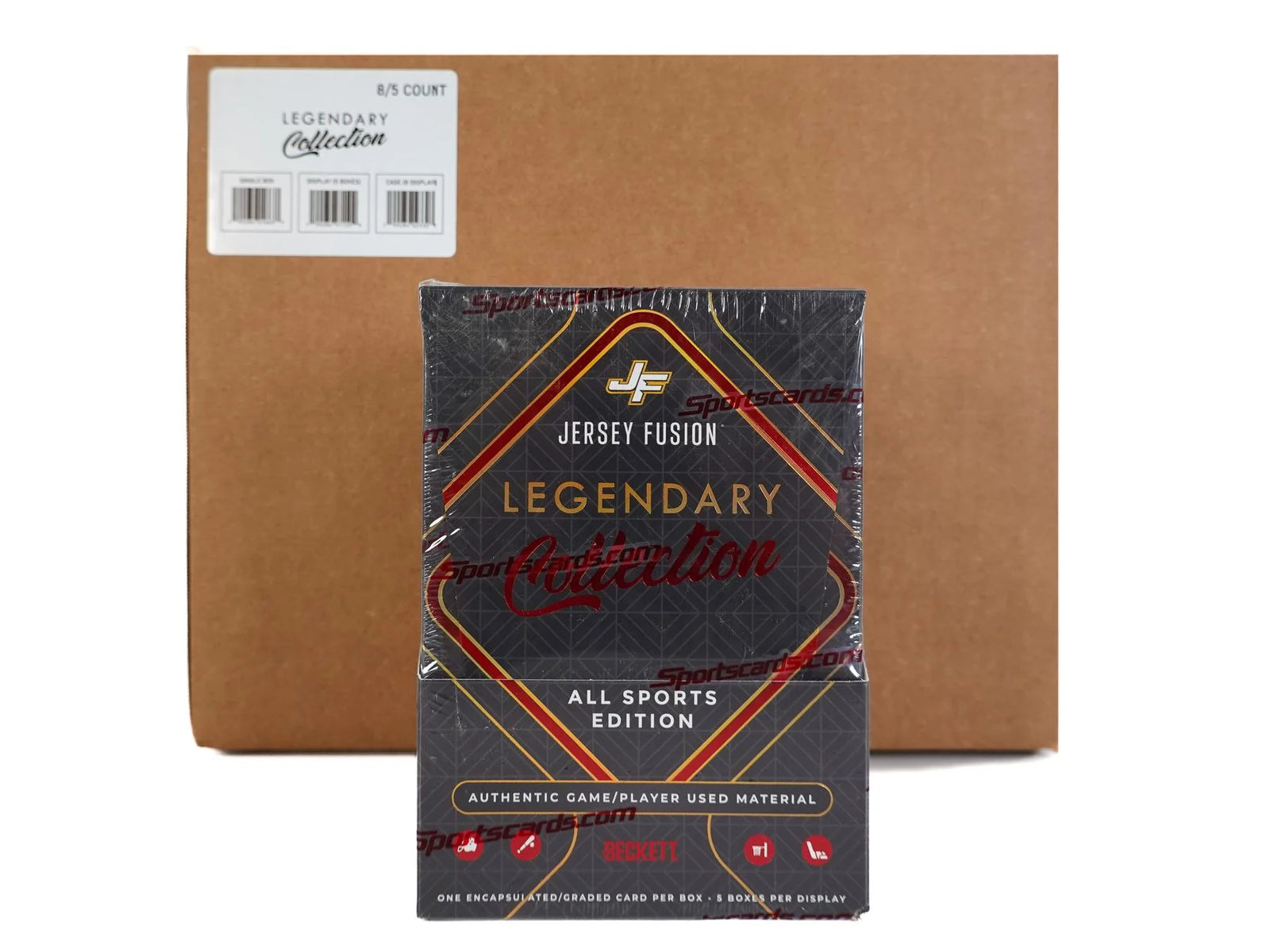 DRAFT - Just In 2025 Jersey Fusion Legendary Collection Hobby 8-Box Case