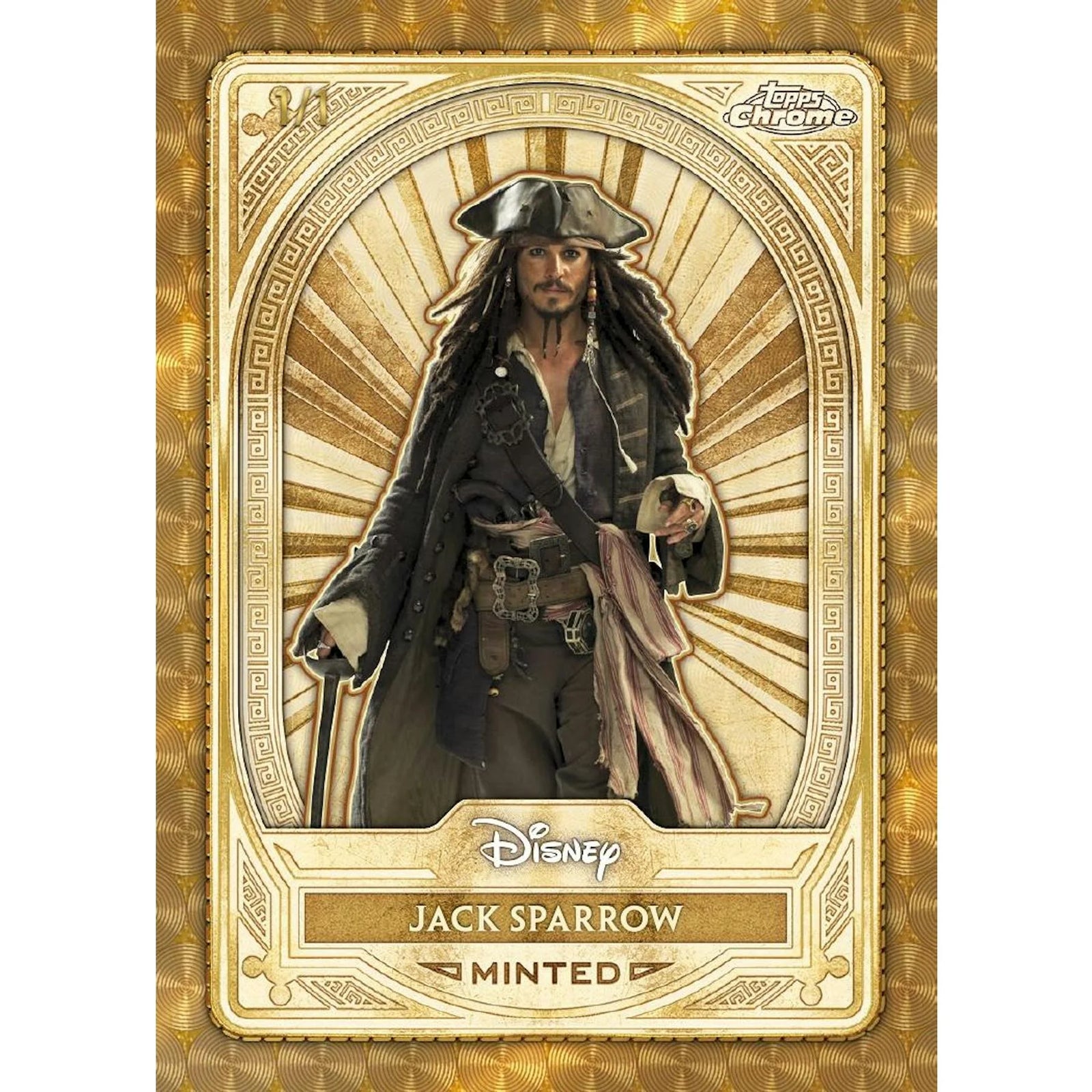 DRAFT - 2025 Topps Disney Mint Hobby Box | Entertainment Card Set