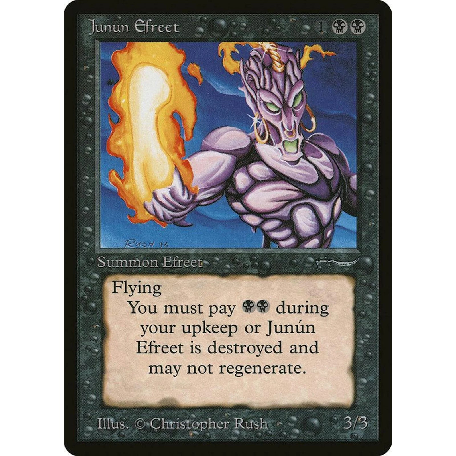Magic: The Gathering Junun Efreet Arabian Nights Single | Near Mint