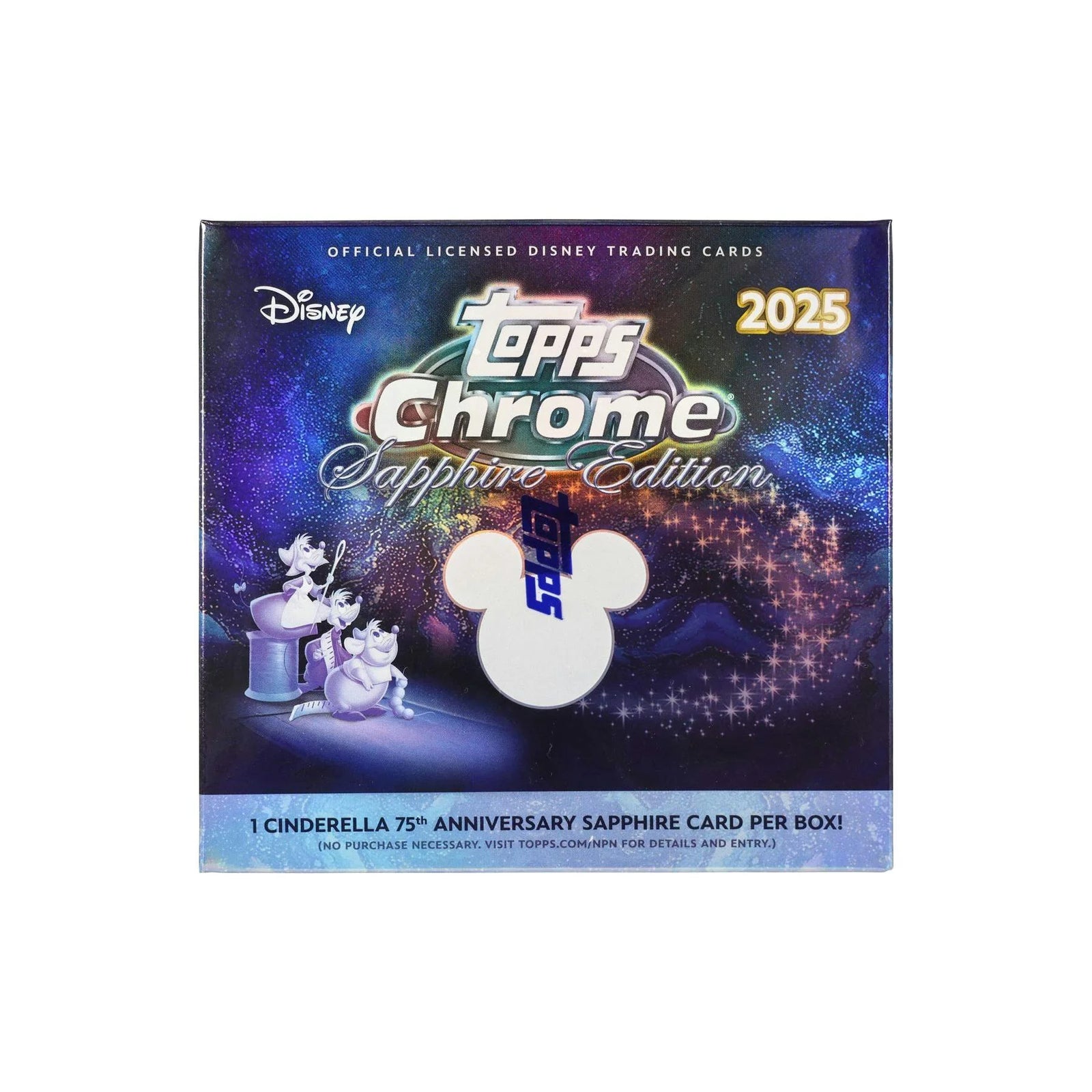 DRAFT - 2025 Topps Disney Chrome Sapphire Hobby Box
