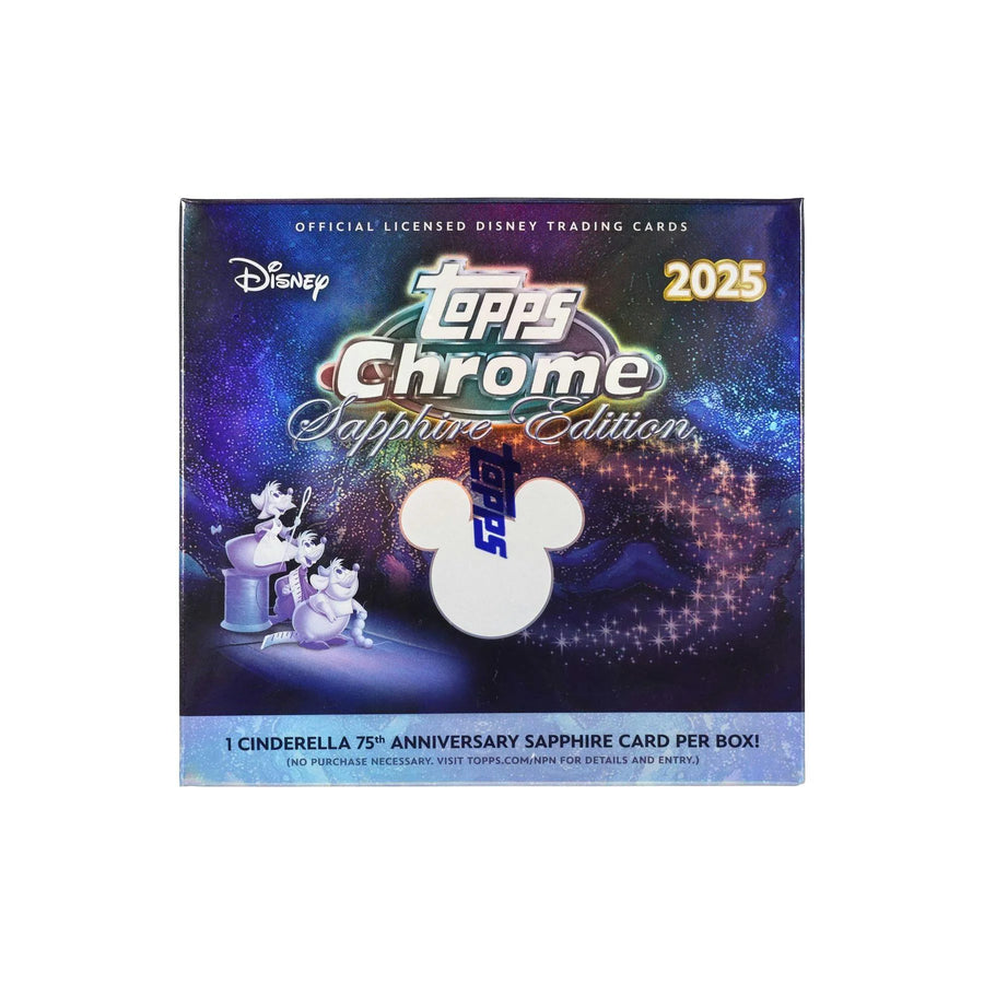DRAFT - 2025 Topps Disney Chrome Sapphire Hobby Box