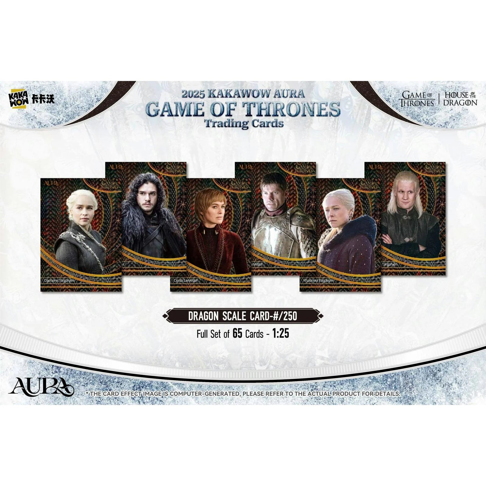 DRAFT - 2025 Kakawow Game of Thrones Aura Hobby 10-Box Case