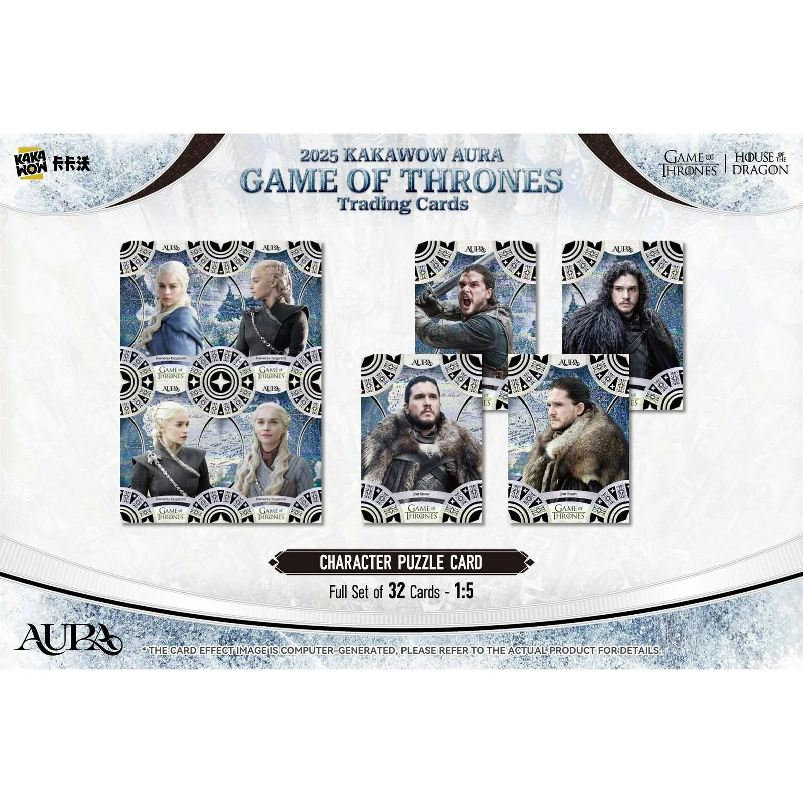 DRAFT - 2025 Kakawow Game of Thrones Aura Hobby 10-Box Case