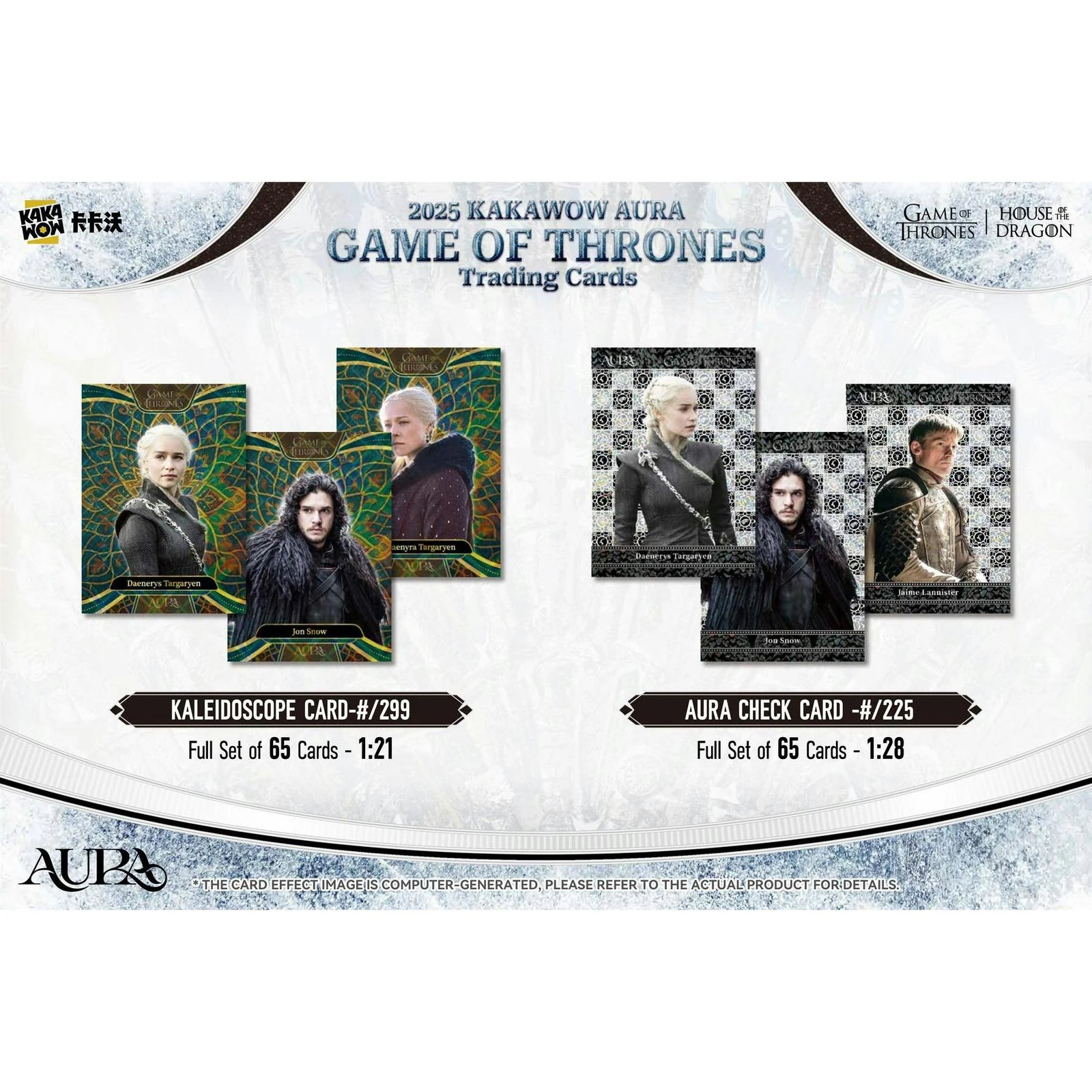 DRAFT - 2025 Kakawow Game of Thrones Aura Hobby 10-Box Case