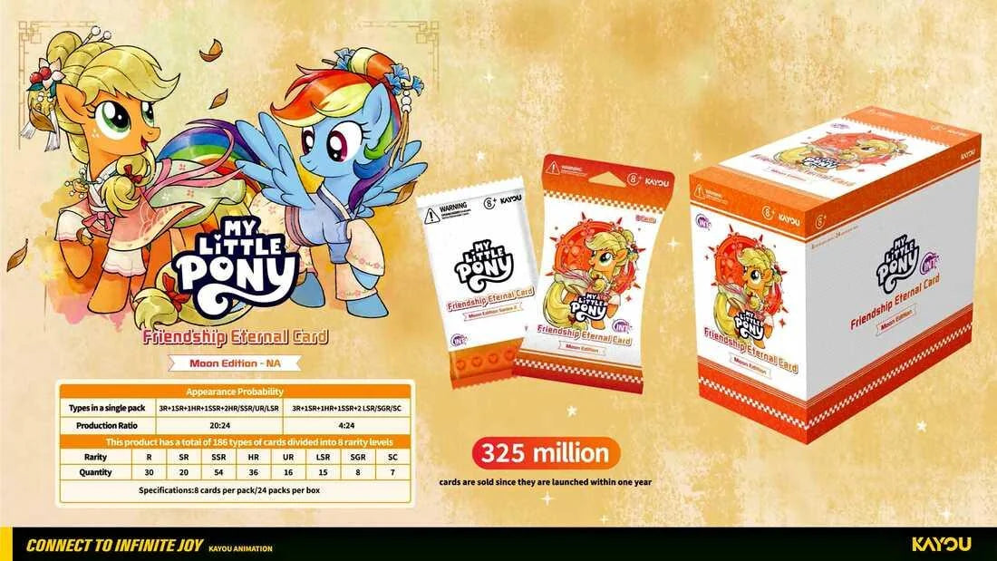 DRAFT - Kayou My Little Pony Eternal Moon Hobby 16-Box Case | Presell Jul 2026