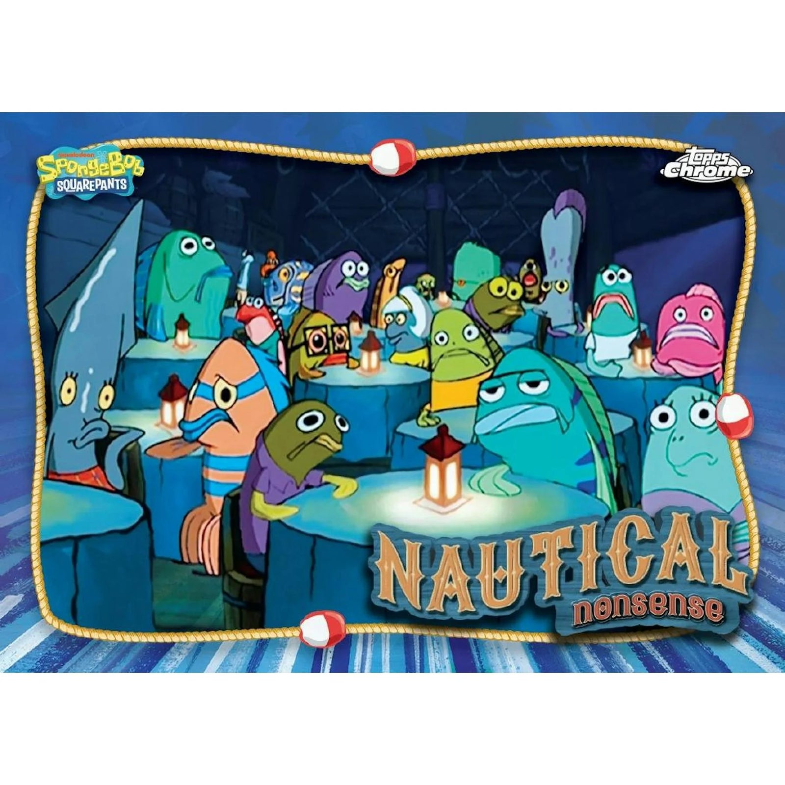 DRAFT - 2025 Topps SpongeBob SquarePants Chrome Sapphire Hobby 10-Box Cas | dacardworld:BVAW1017OU