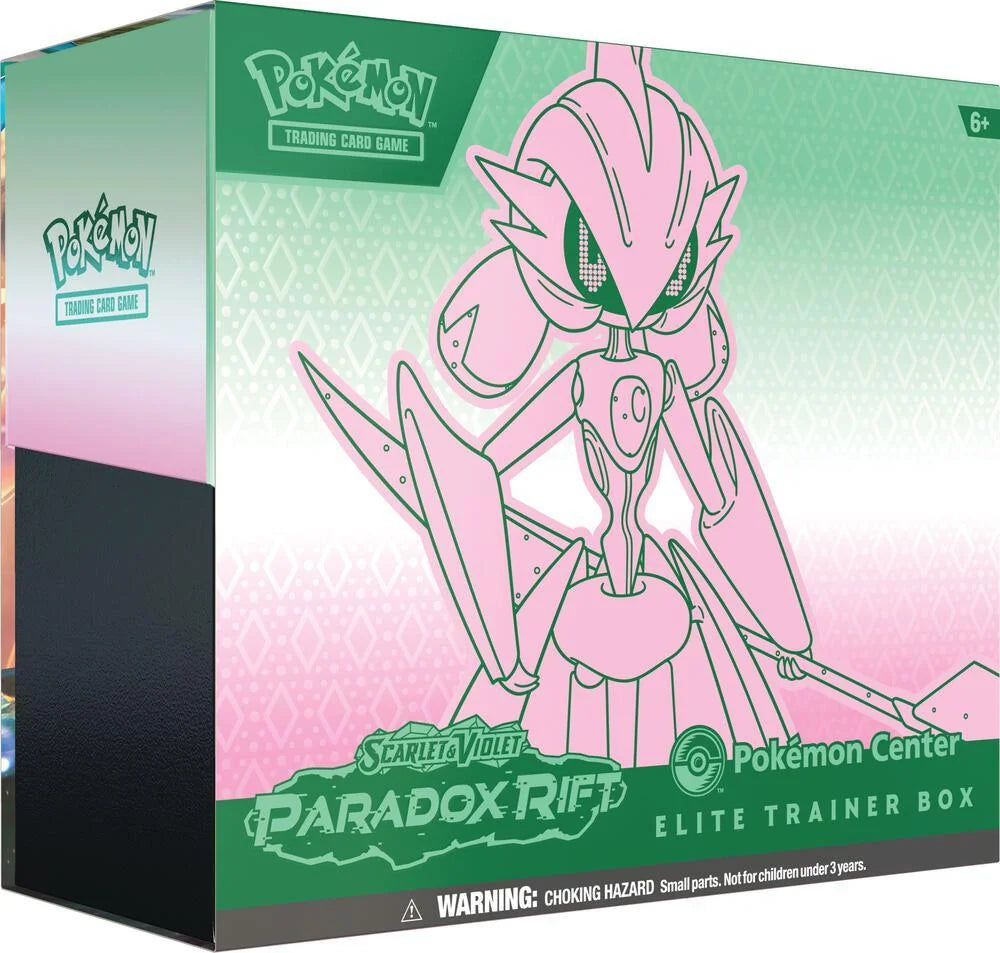DRAFT - Pokemon Scarlet & Violet Paradox Rift Iron Valiant Elite Trainer Box | Sealed