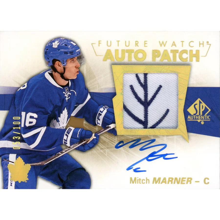 Mitch Marner 2016-17 Upper Deck SP Authentic Patch Auto | #148 053/100