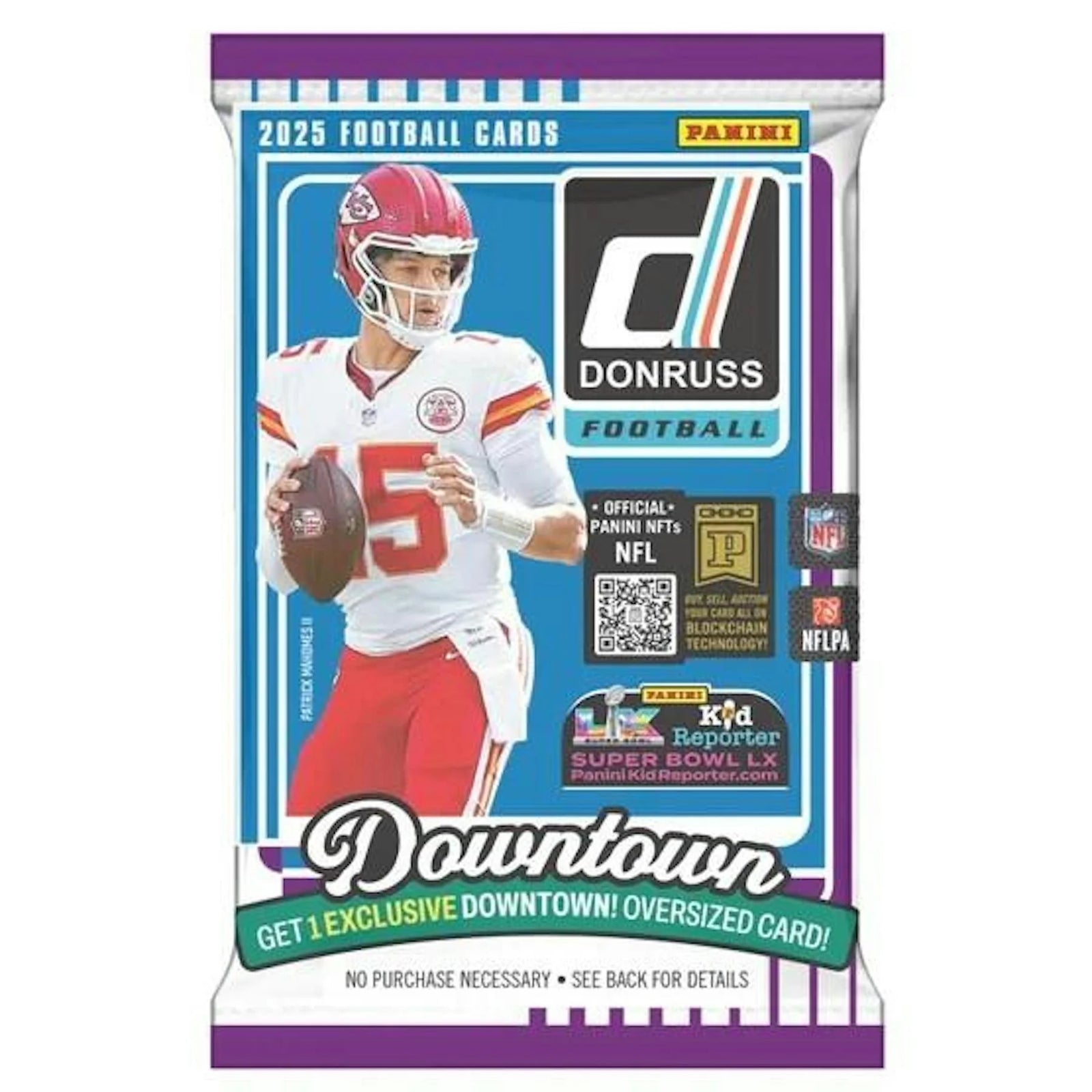DRAFT - 2025 Panini Donruss Football Bundle Box (Oversized Downtown Card!)