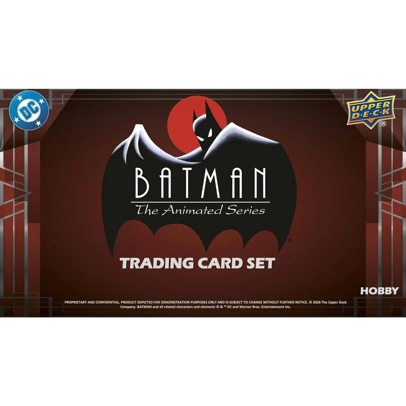 DRAFT - 2026 Upper Deck Batman The Animated Series Hobby 12-Box Case