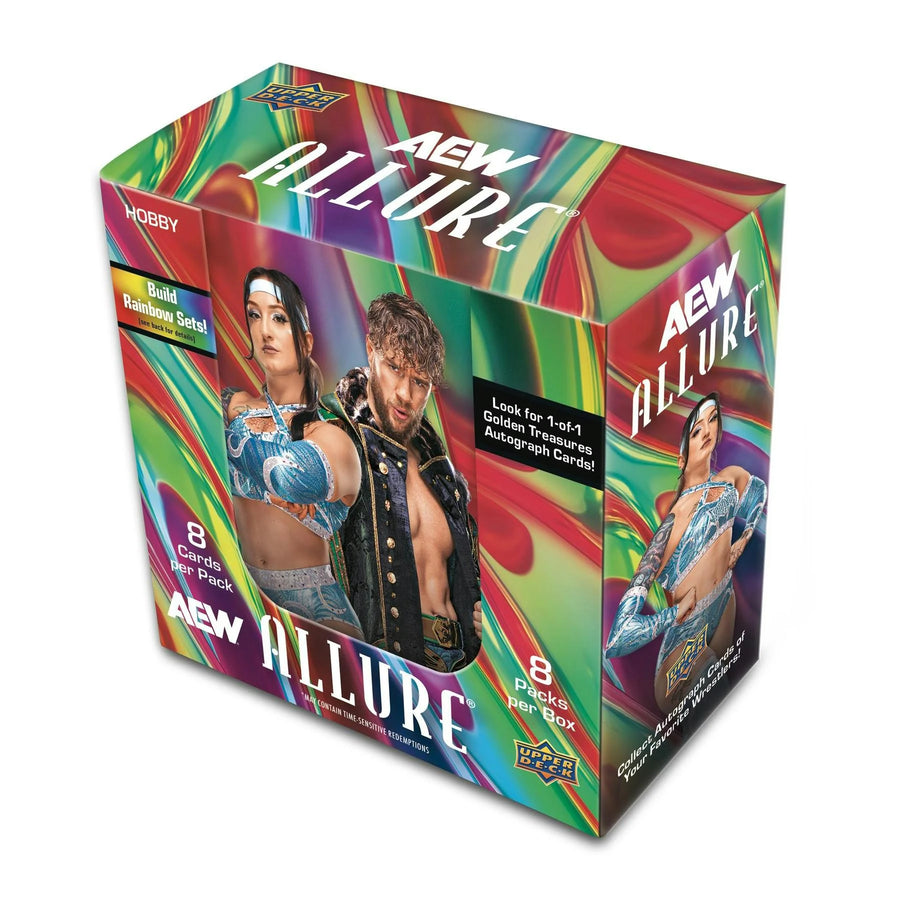 DRAFT - New 2026 Upper Deck AEW Allure Wrestling Hobby 18-Box Case