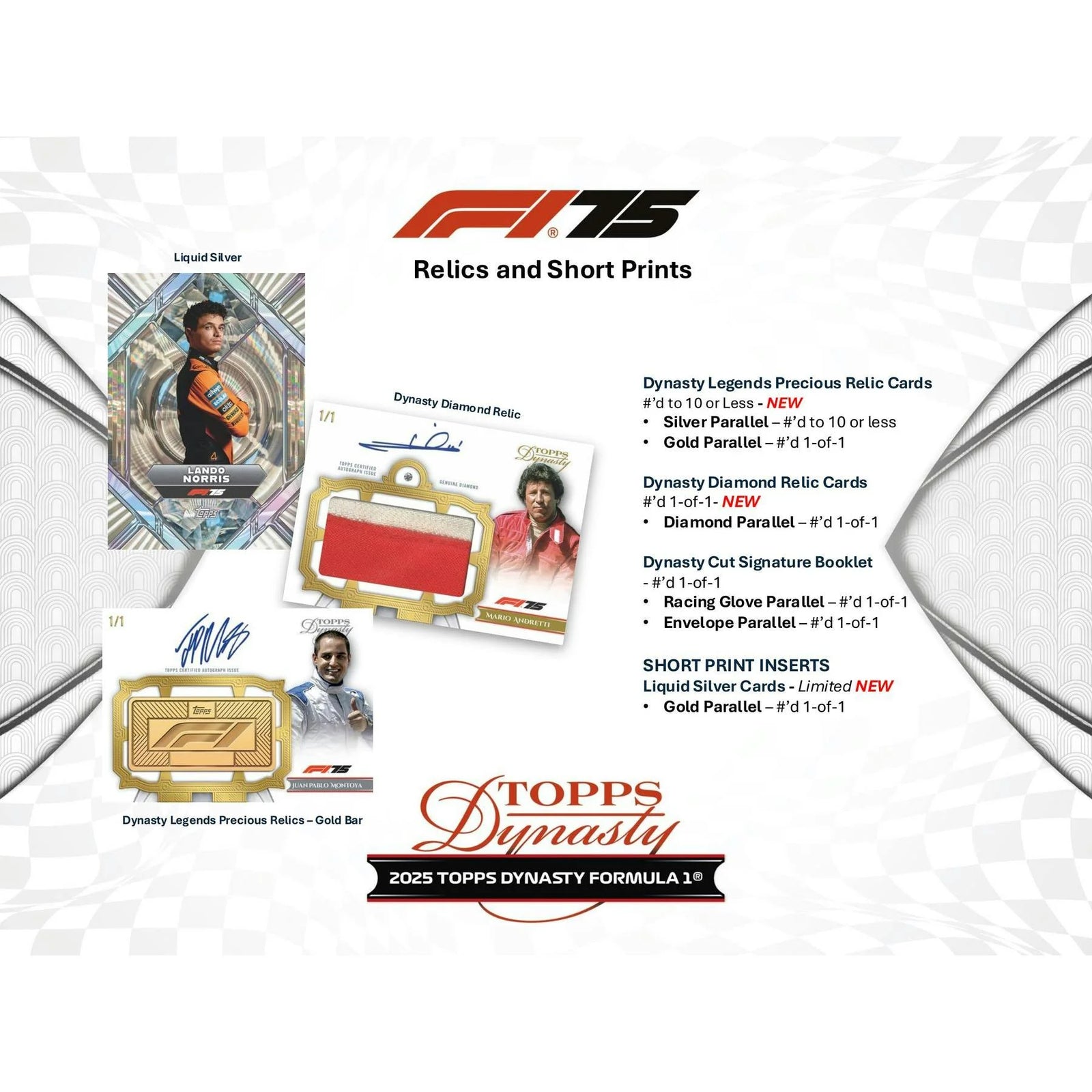 DRAFT - 2025 Topps Dynasty F1 Formula 1 Hobby Box | dacardworld:BVB30WRSXO