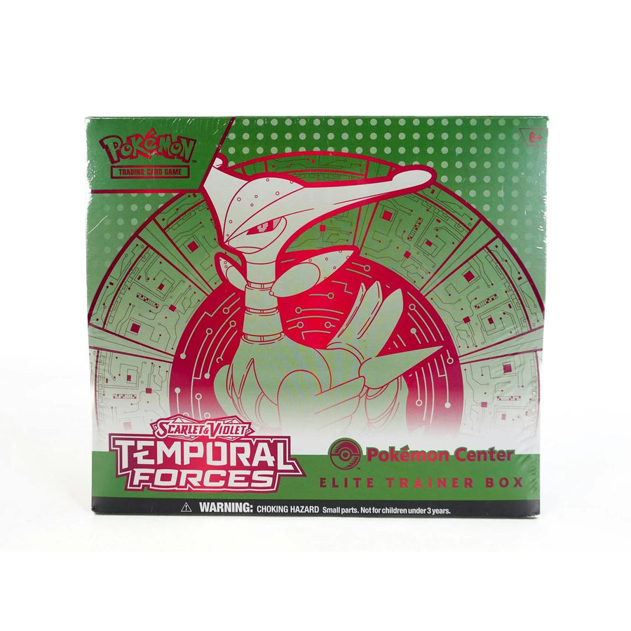 DRAFT - Pokemon Scarlet & Violet Temporal Forces Pokemon Center Elite Trainer Box | Iron Leaves